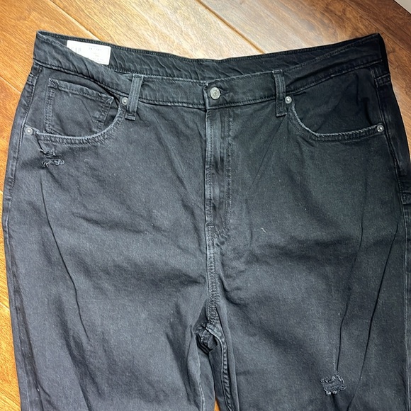 GAP High Rise Organic Cotton '90s Loose Jeans with Washwell - Picture 2 of 7